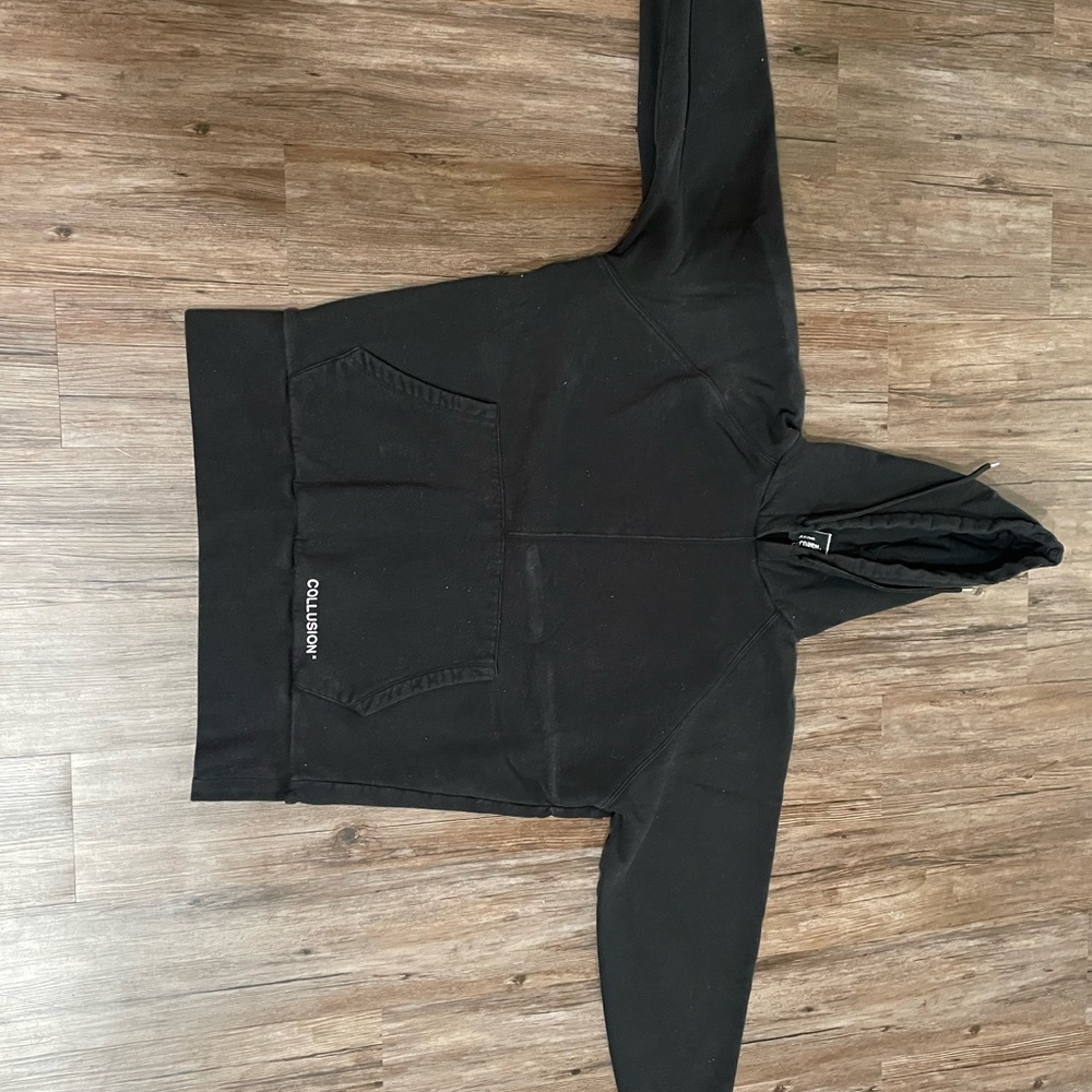 Cellar Door Women's Black Hoodie Sweatshirt